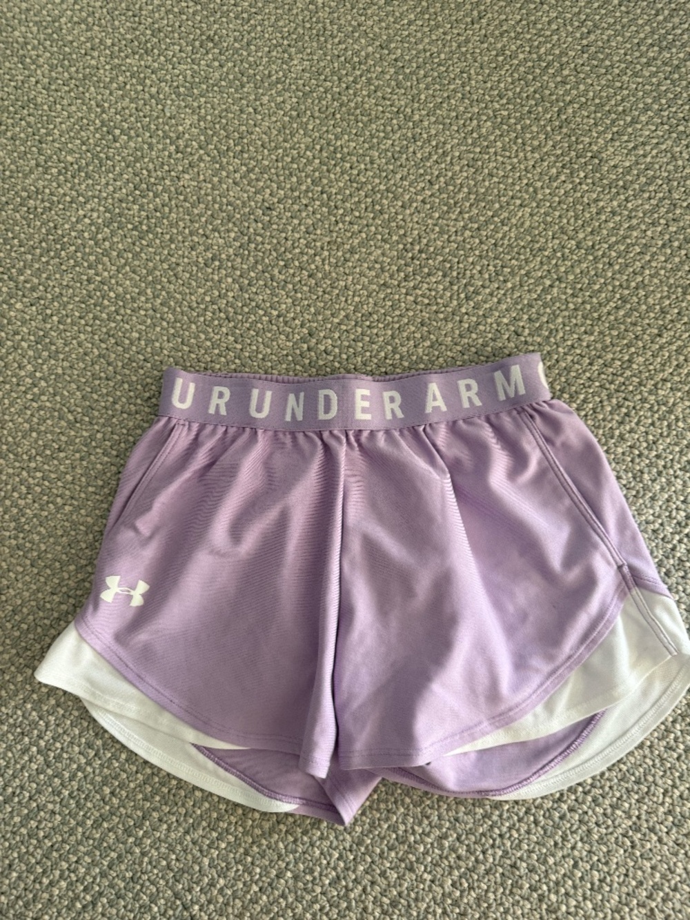 Under Armour Lavender Athletic Shorts